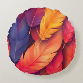 Personalisiertes Round Pillow 16" Zuhause Accent Rundes Kissen