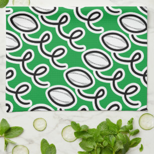 Personalisiertes Rugby-Handtuch   Thema Sport Handtuch