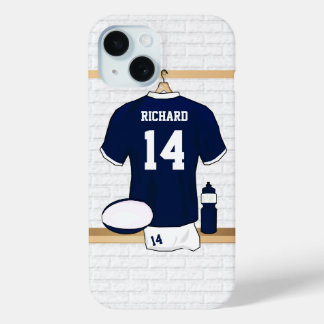 Personalisiertes Rugby Jersey im Schließzimmer Case-Mate iPhone Hülle
