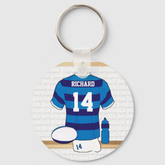 Personalisiertes Rugby Jersey im Schließzimmer Schlüsselanhänger