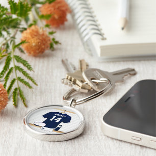 Personalisiertes Rugby Jersey im Schließzimmer Schlüsselanhänger