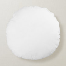 Personalisiertes rundes Kissen - 16" gebürsteter P