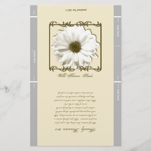 Personalisiertes Saatgut (Vorderseite)