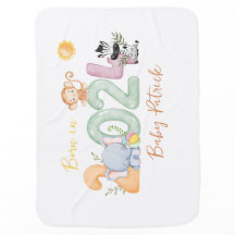 personalisiertes Safari-Kindergeschenk geboren 202