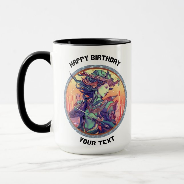 PERSONALISIERTES Sagittarius ZODIAC SIGN Tasse (Links)