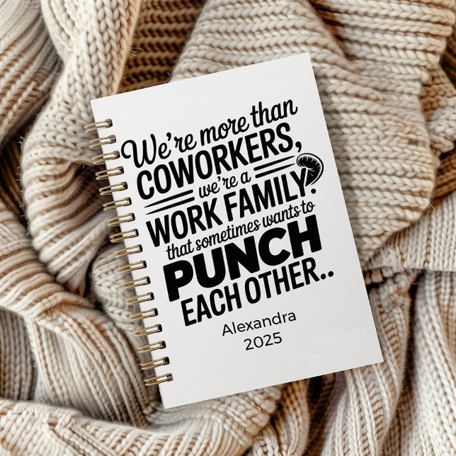 Personalisiertes sarkastisches Kollegengeschenk Notizblock (Von Creator hochgeladen)