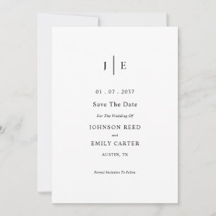 Personalisiertes Save-the-Date Save The Date