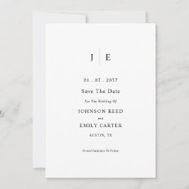 Personalisiertes 'Save the Date' Save The Date