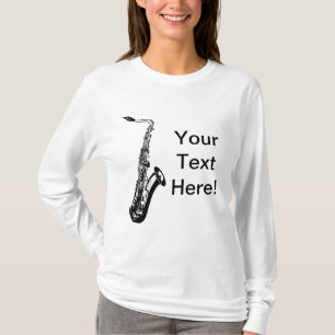 Personalisiertes Saxophon T-Shirt