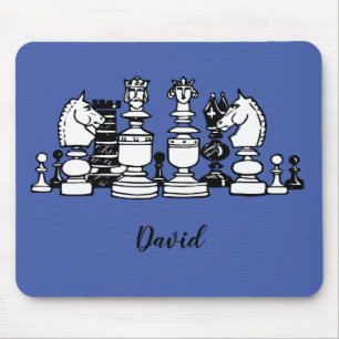 Personalisiertes Schach-Mauspad Mousepad