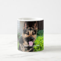 Personalisiertes Schäferhund-HundeFoto, Hundename
