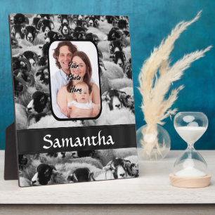 Personalisiertes Schaffoto Fotoplatte