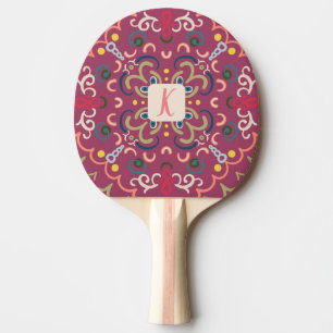 Personalisiertes schickes Retro-Ping-Pong-Schläger Tischtennis Schläger