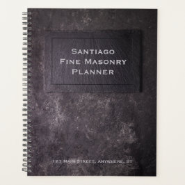 Personalisiertes Schiefer und Stein Planer