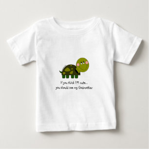 Personalisiertes Schildkröte-Säuglingst-stück Baby T-shirt