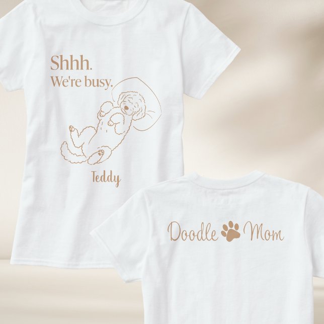 Personalisiertes Schlaf-Doodle-Mutter-Shirt mit in T-Shirt (Von Creator hochgeladen)