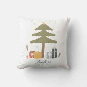 Personalisiertes Schlafzimmer für Nordic Christmas Kissen