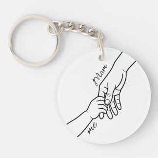 Personalisiertes Schlüsselanhänger mit Handhaltung