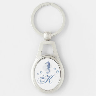Personalisiertes Schlüsselketten-Seepferd Ocean Be Schlüsselanhänger
