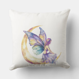Personalisiertes Schmetterlings-Fee-Nursery-Kissen Kissen