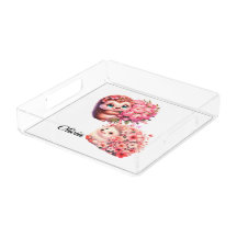 Personalisiertes Schmucktablett in Form eines Igel