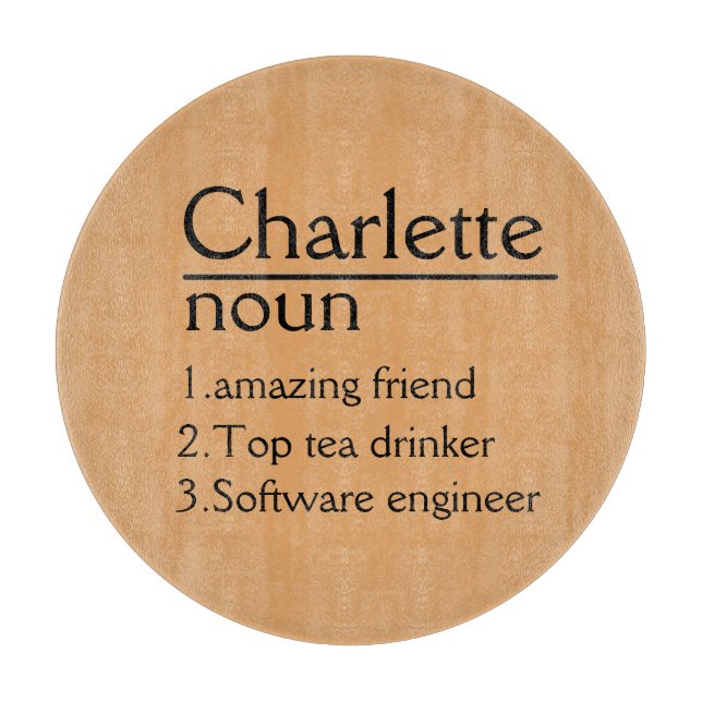 Personalisiertes Schneidwerk Hochzeit Charcuterie  Schneidebrett (Vorderseite)