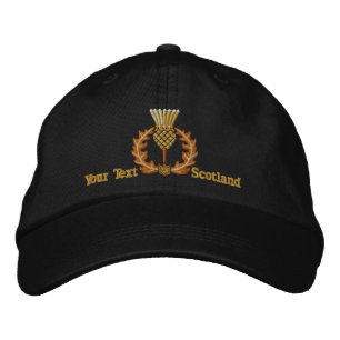 Personalisiertes schottisches Thistle-Schottland i Bestickte Baseballkappe