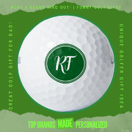Personalisiertes Schriftzug-Monogramm Wilson Ultra Golfball