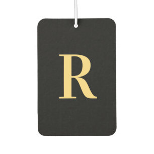 Personalisiertes Schwarzes Gold Autolufterfrischer