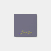 Personalisiertes Script Blue Gold 