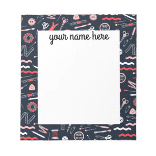 Personalisiertes Seamstress Notepad Notizblock