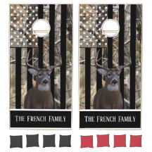Personalisiertes Set der Camouflage Hirsche