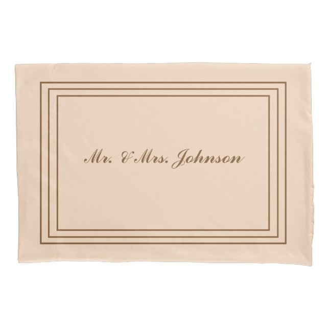 Personalisiertes Set Kissenbezug (Vorderseite-Links)