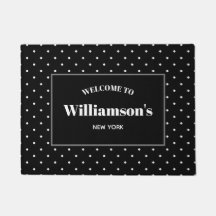 Personalisiertes Shabby Chic Polka Dots Design