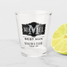 PERSONALISIERTES SHOTGLAS FÜR TRAUZEUGEN