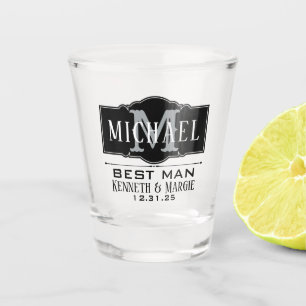 PERSONALISIERTES SHOTGLAS FÜR TRAUZEUGEN SCHNAPSGLAS