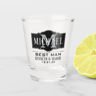 PERSONALISIERTES SHOTGLAS FÜR TRAUZEUGEN SCHNAPSGLAS