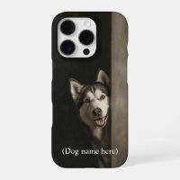 Personalisiertes Sibirisches Husky-Porträt