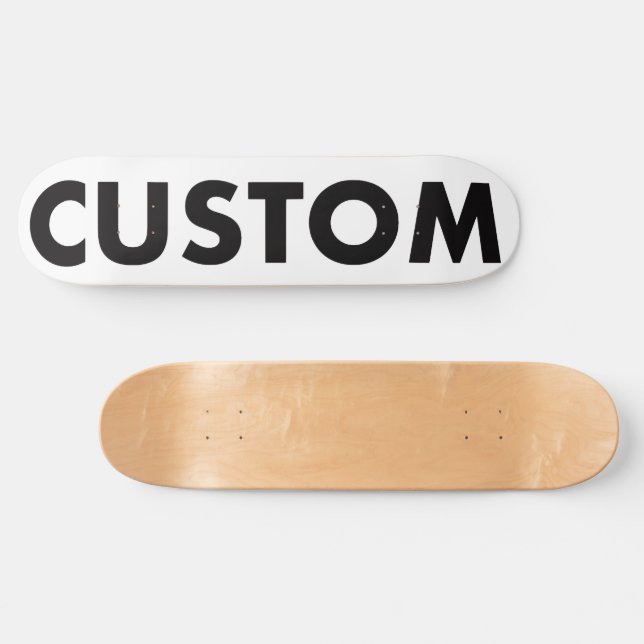 Personalisiertes Skateboard Deck 8" (20,32 cm) (Horizontal)