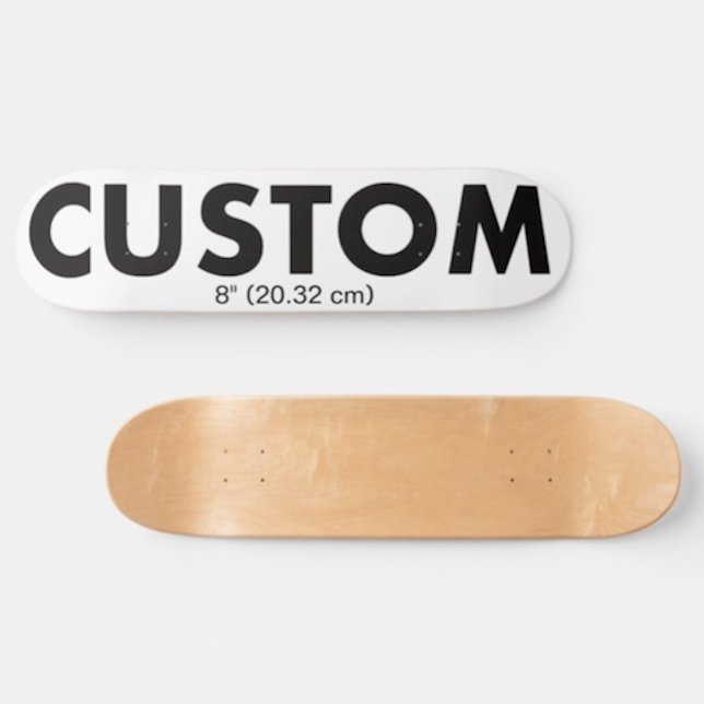 Personalisiertes Skateboard Deck 8" (20,32 cm) (Personalized custom Skateboard Deck 8 inch (20.32 cm))