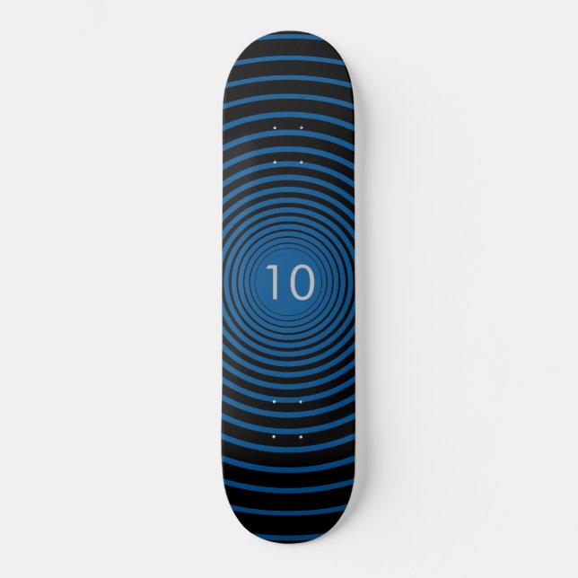 Personalisiertes Skateboard für Ihr Design Geburts (Vorderseite)