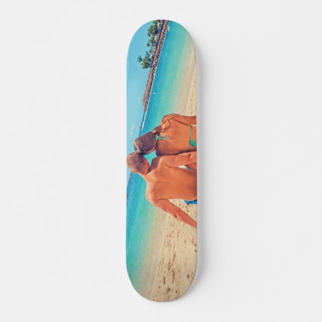 Personalisiertes Skateboard für Ihr Foto (Vorne)