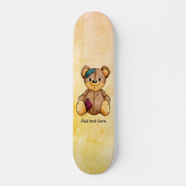 Personalisiertes Skateboard für Rag Doll Bear (Vorne)