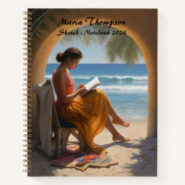 Personalisiertes Sketch Travel Notebook Journal-Ta Notizbuch