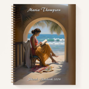 Personalisiertes Sketch Travel Notebook Journal-Ta Notizbuch