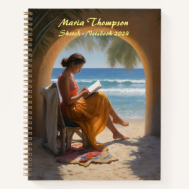 Personalisiertes Sketch Travel Notebook Journal-Ta Notizbuch