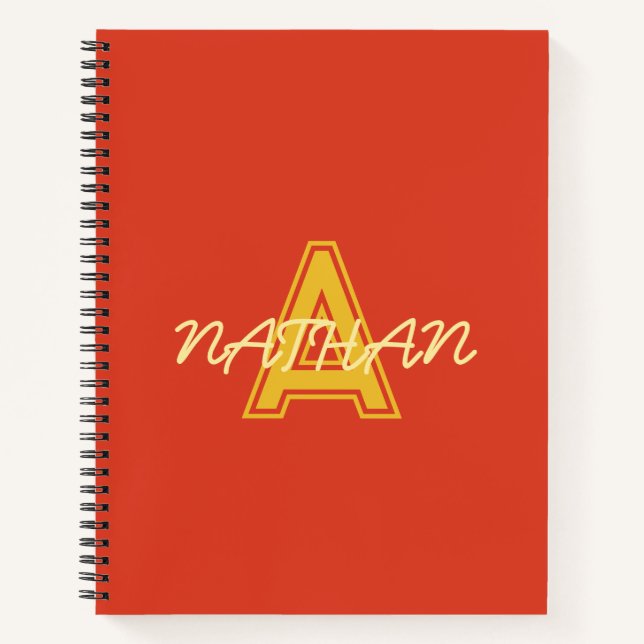 Personalisiertes Sketchbook Notizbuch (Vorderseite)