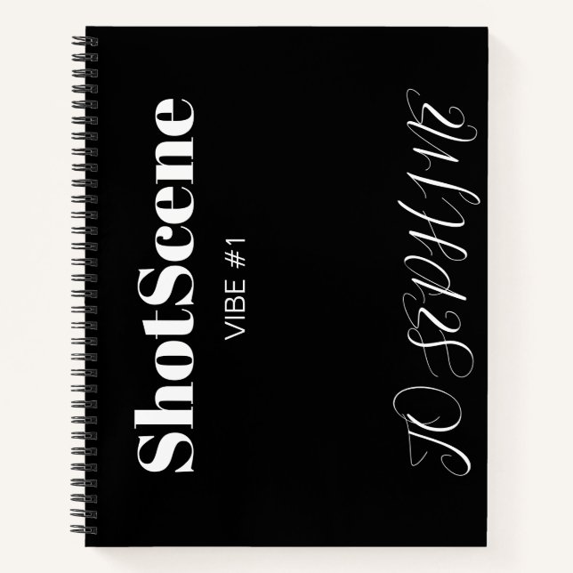 Personalisiertes Sketchbook Notizbuch (Vorderseite)