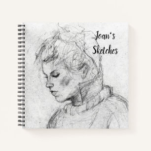 Personalisiertes Sketchbook SpiralNotebook Notizbuch