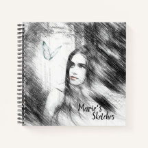 Personalisiertes Sketchbook SpiralNotebook